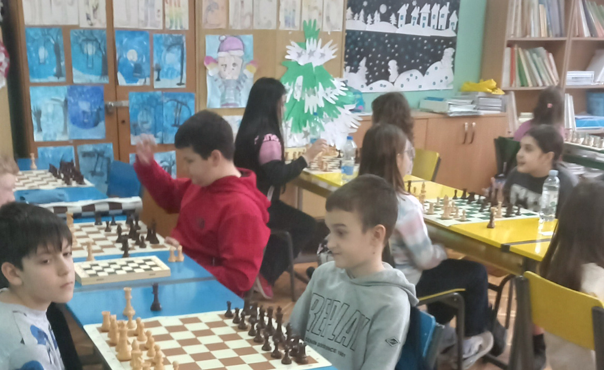 Општинско школско такмичење у шаху