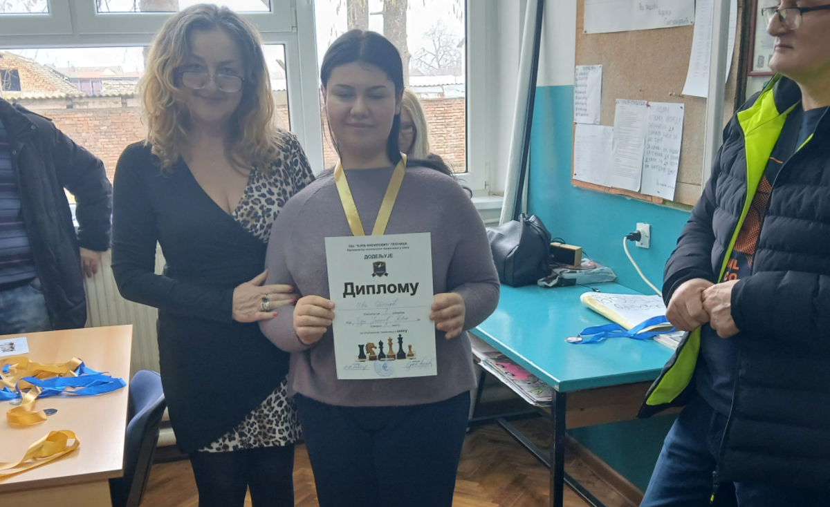 Општинско такмичење у шаху – понос наше школе